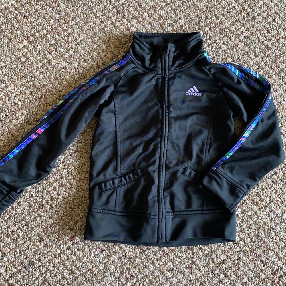 Boys 5T Adidas Lightweight Zip-Up